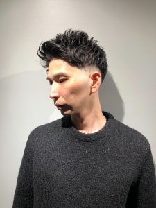 30代のメンズのショート カット
